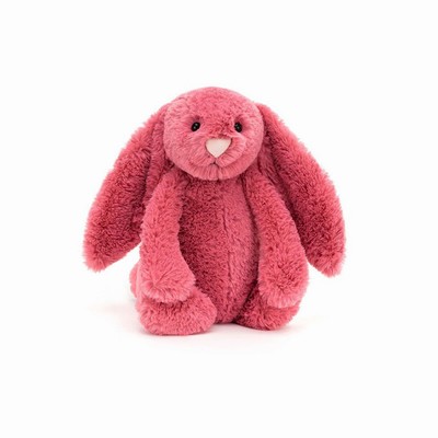 Jellycat Bashful Cerise Bunnies New Zealand | YQHRL4379